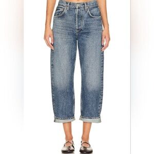 Citizens of humanity dahlia bow leg baby doll denim jeans